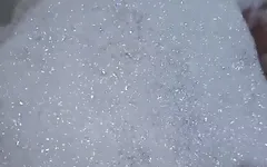 Strong Pennis Mastrubation in Wash Tub