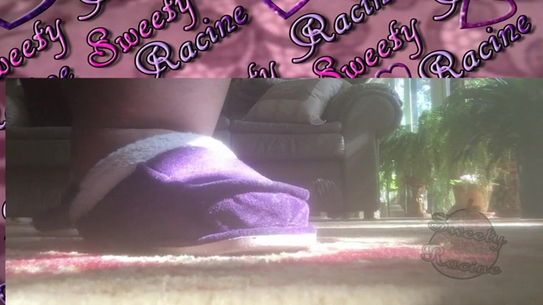 Sweety Racine: Jätte SSBBW fötter går