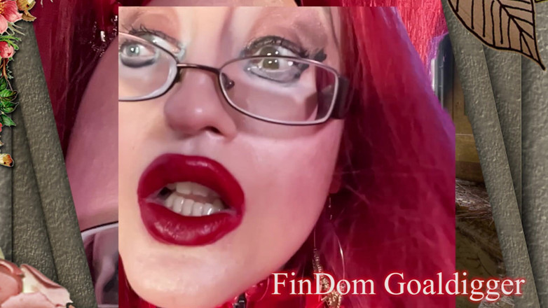 FinDom Goaldigger: Enorma ögonglasögon transformation