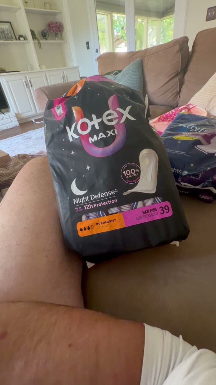 Takepad: Trying to Get Hard with Multiple Brands of Maxi Pads