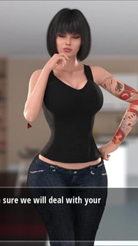 Lust & life 04 - lei usa le sue tette per farlo venire molto, sega con grandi tette finisce in sborrata - gioco porno 3D