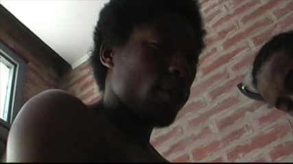 Black fuckers with big cock: Úžasný balf gangbang