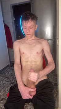 Shiny Precum Coating the Head Before the Explosion