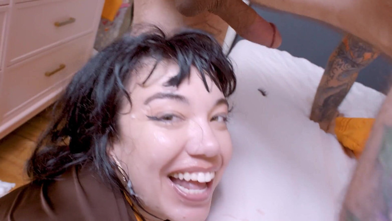 Little Puck: Distruge fata care livrează hardcore Bg cu Nade Nasty