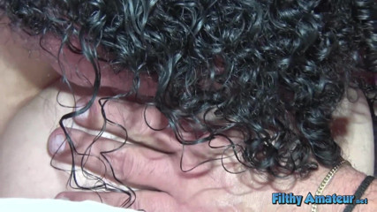 Filthy Amateur: dhaara chhorne vaale shovar aur dohre pravesh ke saath ashlil...