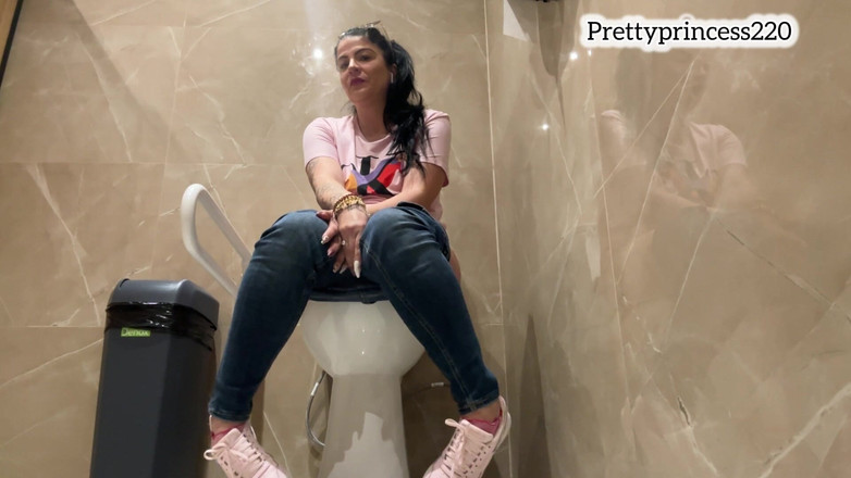 Panfil corina: Farting on Public Toilet