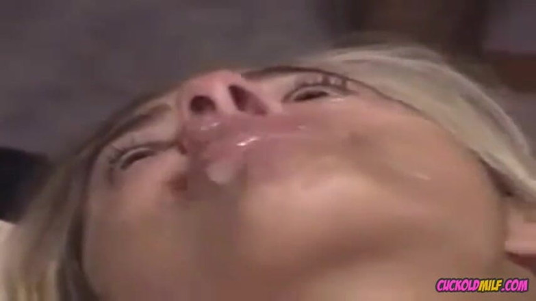 Cuckold MILF: Cuckold MILF Playing Slave to BBC Bull