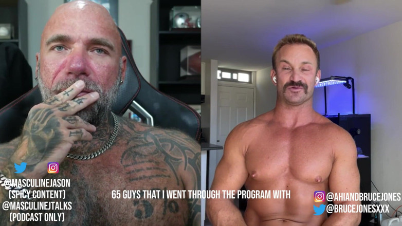 Raw and Uncensored with Masculine Jason: Porn Star Confessions - Bruce Jones (ตอนที่ 169)