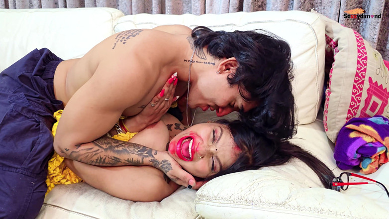 Kilash: Rough Sex with Her Boyfriend Cock Is Great Fuck for...