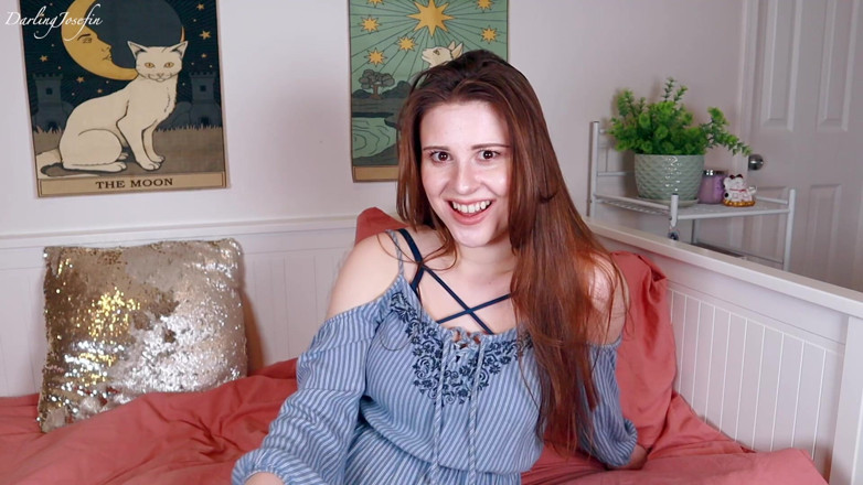Darling Josefin: Я спіймав тебе голою і принижував фемдом, відео від першої особи