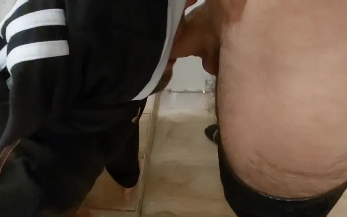Inboy19: Toilet Seat Trouble Leads to Rough Fuck