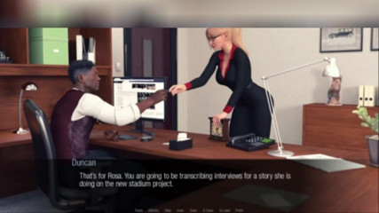 3DXXXTEEN2 Cartoon: Il primo giorno di lavoro di jessica. Porno 3D, sesso cartone...