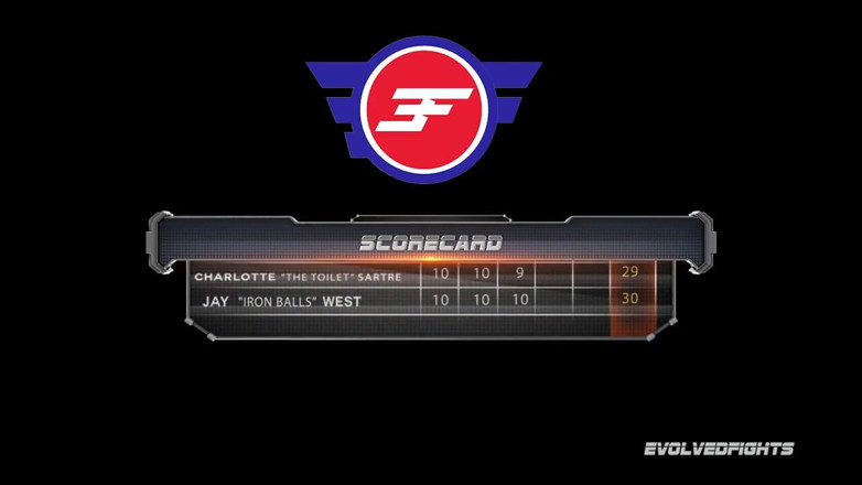 Evolved Fights: Charlotte Sartre Vs Jay West