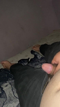 Enjoying My Penis at Night