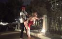 Rome Major: Outdoor fucking slutty sex with BBC Rome Major