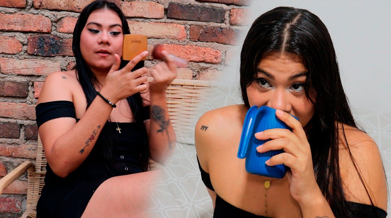 SandrazxGirl: Güzel Hintli kadın çok susamış ve onu bizimle buluşması için evime...