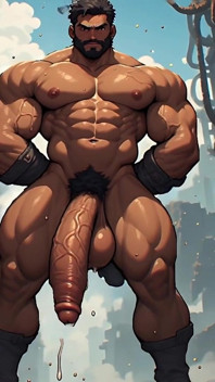 3D Massive Cock Warriors Art