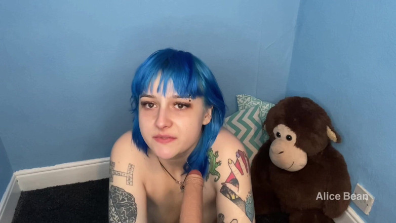 Alice Bean: Pov pompino gagging