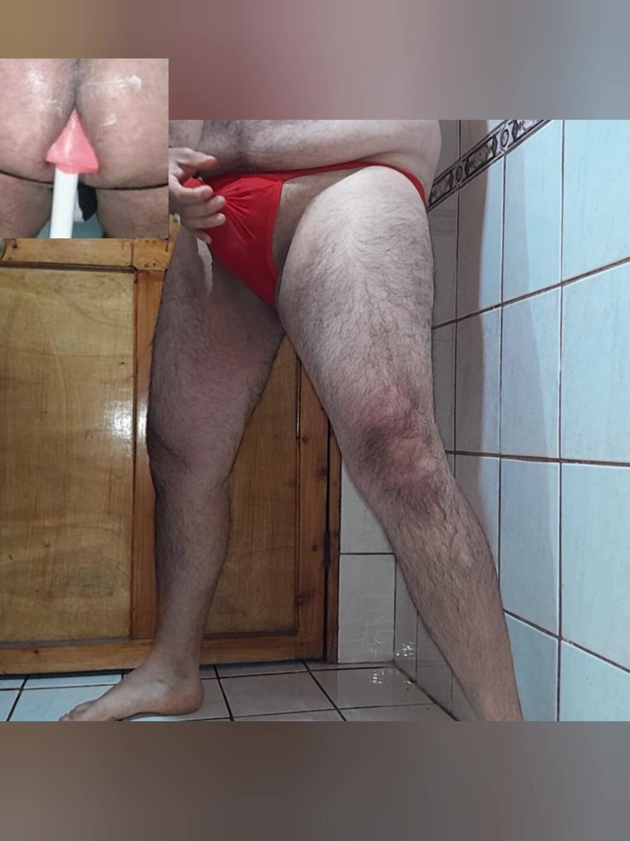 Davidandrexxx: Pancutan mani yang bagus menggunakan thong merah