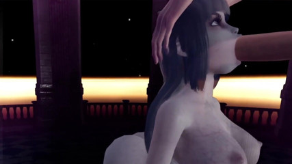 Wraith ward: Fată fantomă adânc în gât - porno 3D