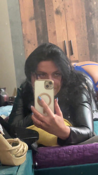 Feeling Myself in the Mirror Just a Sexy Tease Before Things Get Hotter.