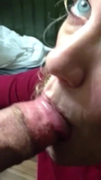 Curly Slut Blowjob
