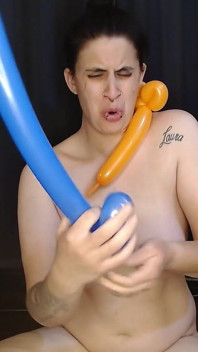 Spielen mit Ballons Ballonpumpe