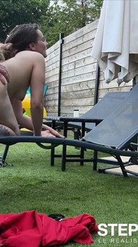 Catimini é fodida por Stephaneprodx à beira da piscina