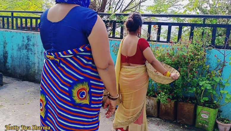 Hotty Jiya Sharmaa: Desi rodzina seks w trójkącie, przyrodni zięć seks z przyrodnią...