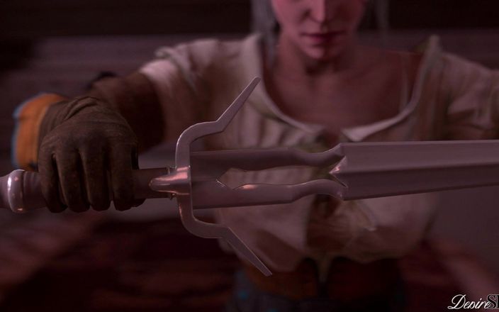 DesireSFM: Ciri fait un gangbang avec plusieurs membres de la loge...