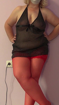 My Mature Wife Is Cheating on Me on Webcam. Chubby MILF with Big Tits.