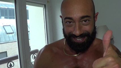 Gaybareback: Kosmin fucked bareback by the XXL cock of Gianni Maggio