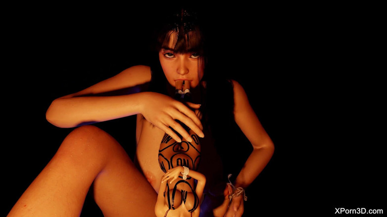 The Scenes: Futa Giantess Menggunakan Awek Sebagai Mainan Seks – Penguasaan Futanari Gergasi