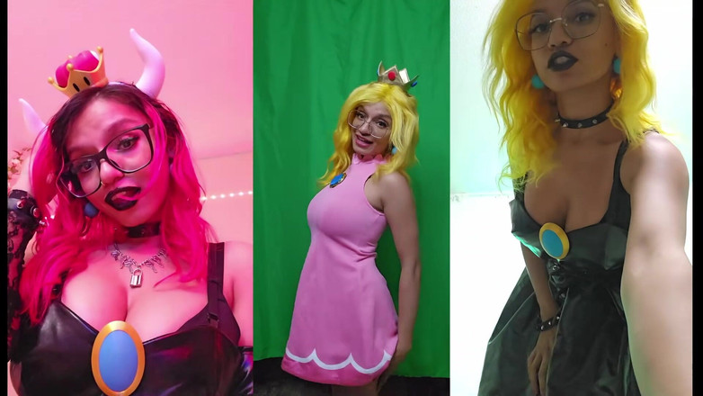 Goddess Rarity: 女神ラリティがピーチのコスプレをして、あなたにジョイ(喜び)を与える