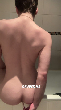 Fucking My Big Ass with a Toothbrush - 3/30 Days Anal Challenge
