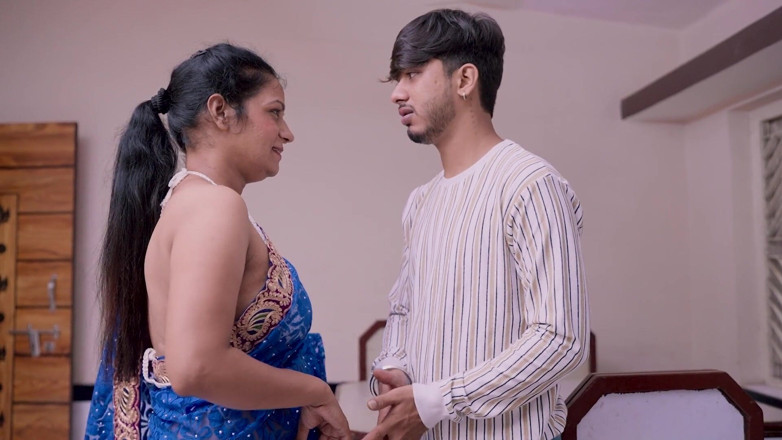 HotMaal69: Indian Stepaunty Scared After Seeing Big Dick Full Hindi Audio