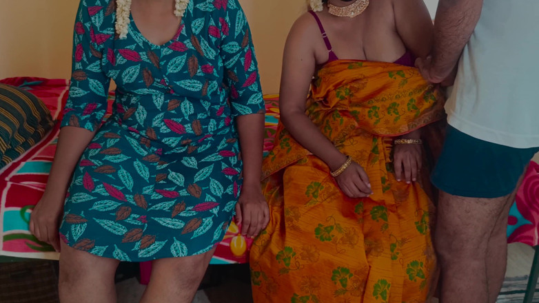 Inba: Family Girls Enjoying Lesbian Threesome