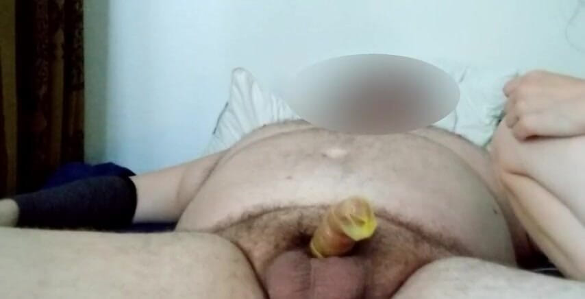 Asian slave & white superchub Master: 작은 아시아 서브 Kajira 노예 따먹는 마스터