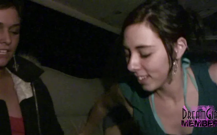 Dream Girls: 4k pussy party in our limo