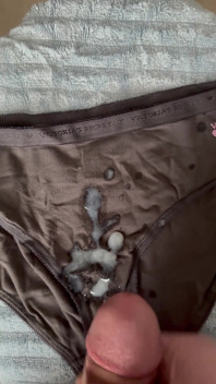 Cum on Wife’s Panties 20