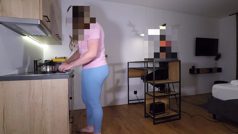 Lucas Nathan King: Trans Step Sister Teasing Step Bro to Cum