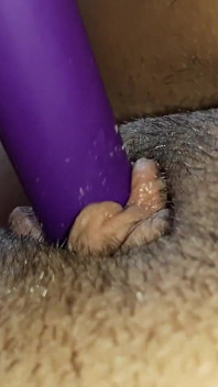 My Pussy Is Dripping and My Swollen Clit Is Shaking From an Intense Orgasm From the Vibrator