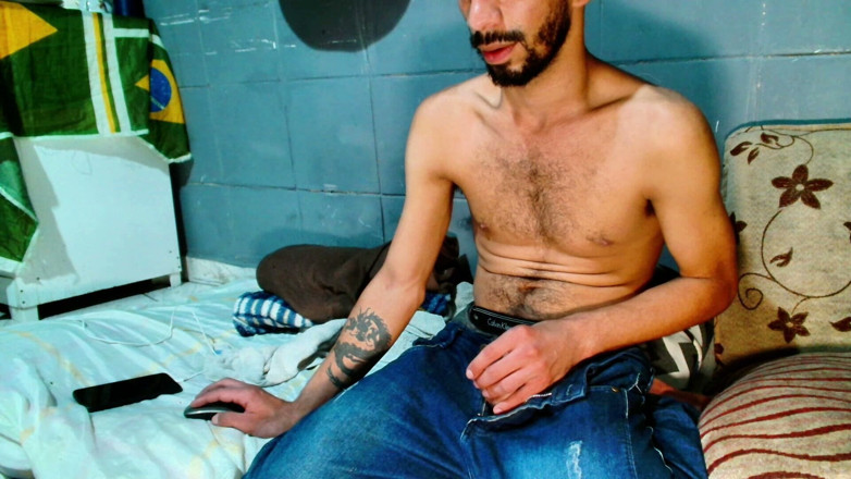 Virtual ToyBoy: Naughty Cumming on Webcam