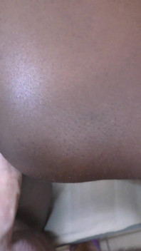 Tight black pussy queefing with white dick