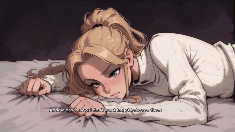 Cumming Gaming: Моя новая девушка, табуированная хентай-игра, эпизод 48. Удивлённая отчимом на кухне с мачехой и девушкой!