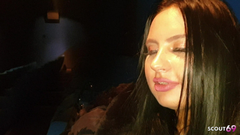 Scout69: Two German Best Friend Teens Give Risky Blowjob at Cinema...