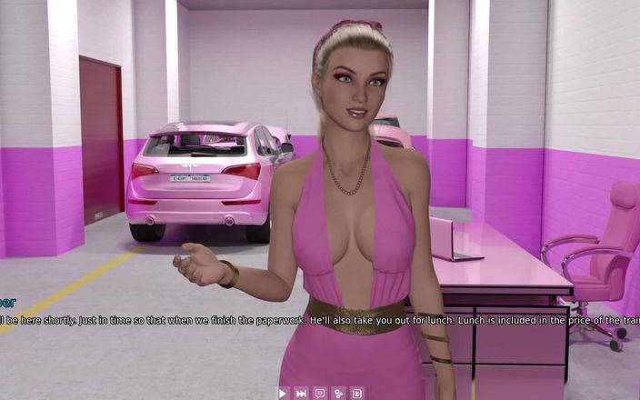 3D cartoon porn: 私の寮179 - マークのエマへの思いやりのあるサプライズ