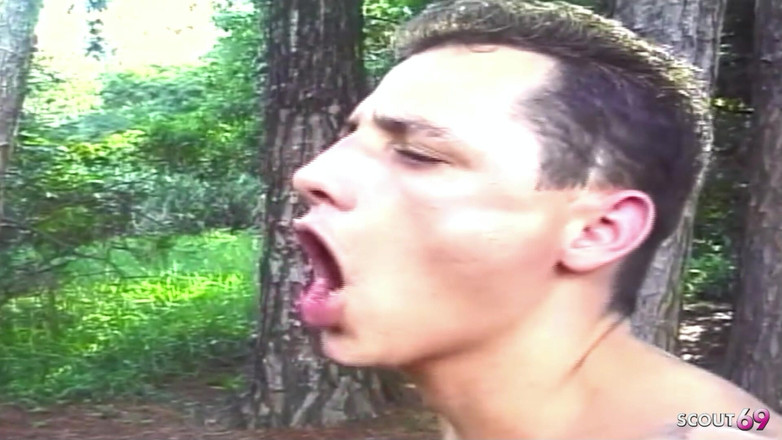 Shemale TS Collection: Lelaki dikongkek dubur pertamanya dari tranny miang