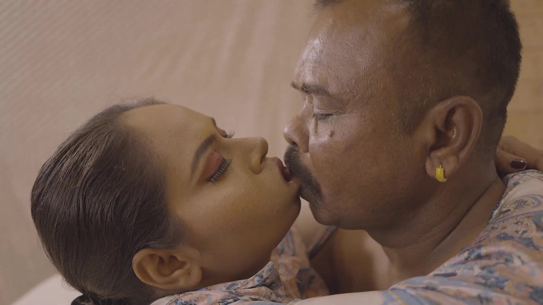 My desi wife: Sasurji Ke Sath Thukai Ka Masti, hardcore stary i młody...