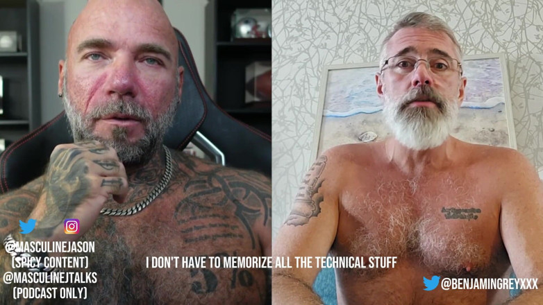 Raw and Uncensored with Masculine Jason: Confesiones de estrellas porno - Benjamin Grey (episodio 171)